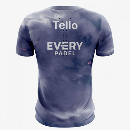 T-shirt Bullpadel Replica JUAN TELLO Mado Bleu Océan