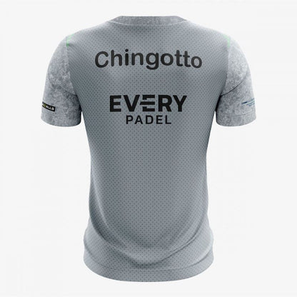 T-shirt Bullpadel Replica Federico Chingotto Markel gris