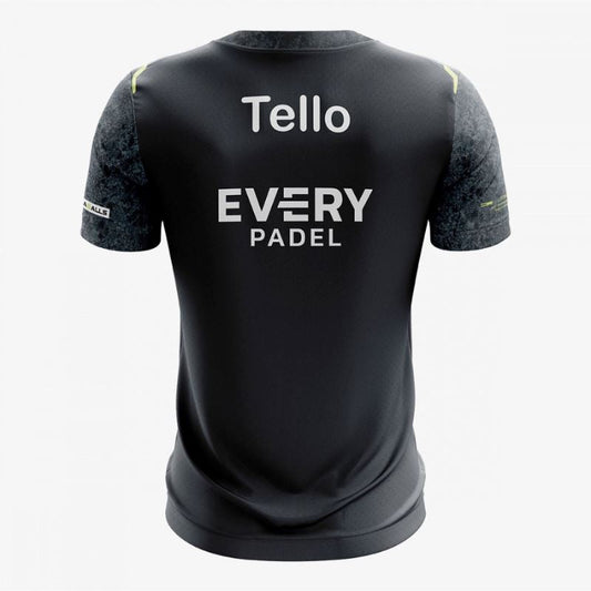 T-shirt Bullpadel Replica Tello Markel noir