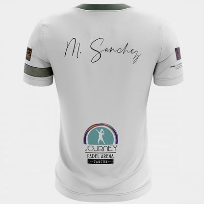 T-shirt Bullpadel Replica Maxi SANCHEZ blanc