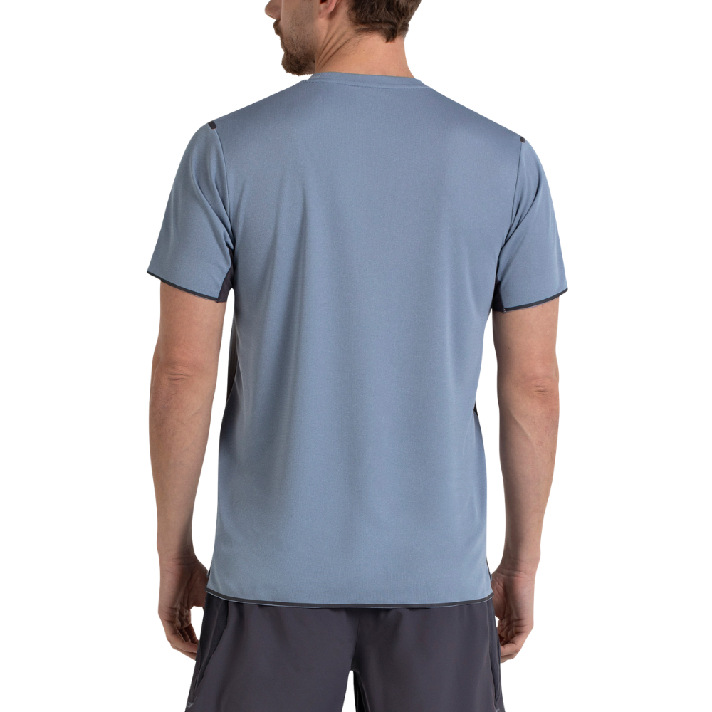 T-shirt Bullpadel Mensa Bleu