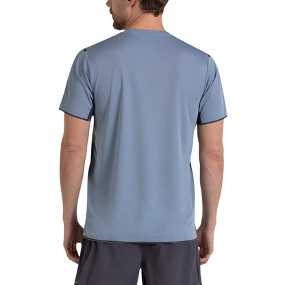 T-shirt Bullpadel Mensa Bleu