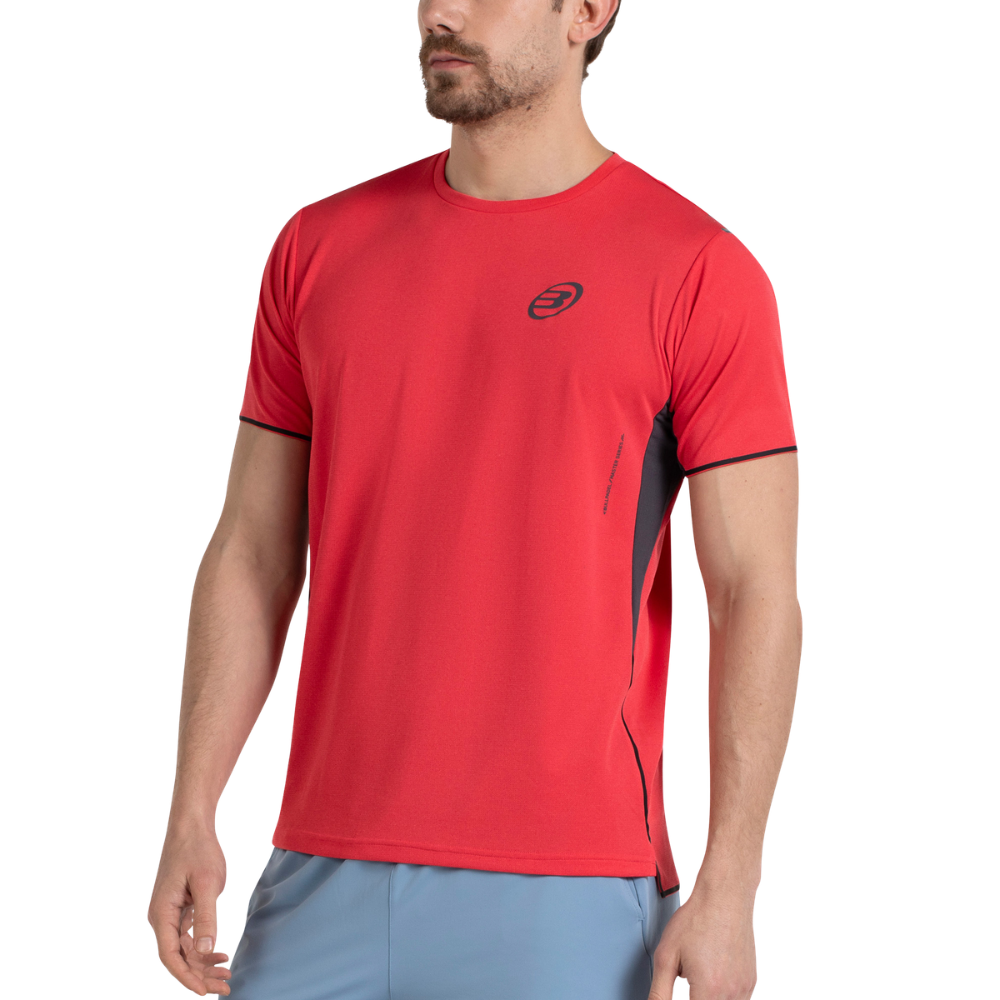 T-shirt Bullpadel Mensa Rouge