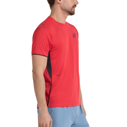 T-shirt Bullpadel Mensa Rouge