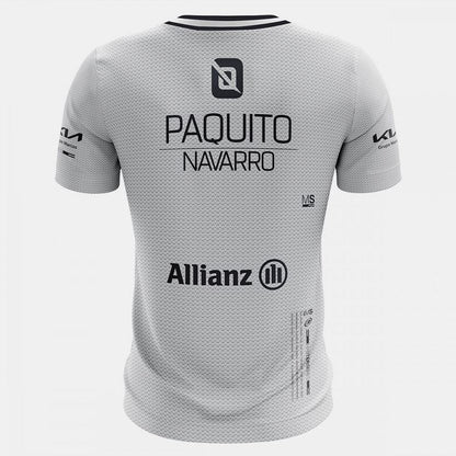 T-shirt Bullpadel Replica PAQUITO NAVARRO Micay gris/blanc