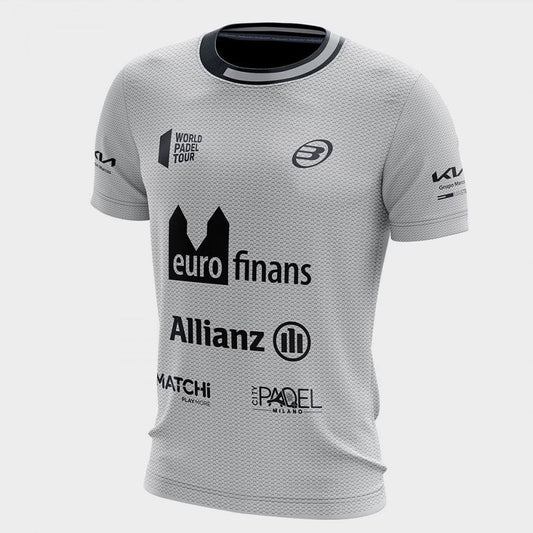 T-shirt Bullpadel Replica PAQUITO NAVARRO Micay gris/blanc