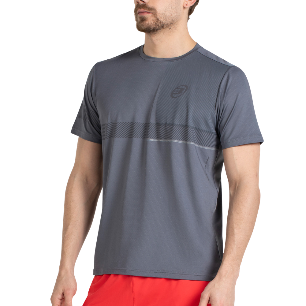 T-shirt Bullpadel Milon Gris Foncé