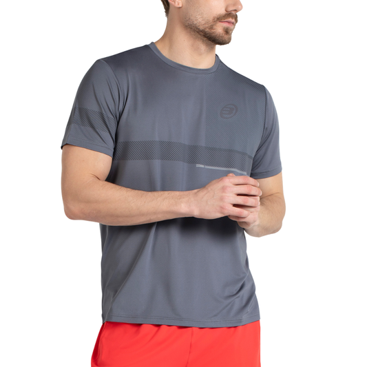 T-shirt Bullpadel Milon Gris Foncé