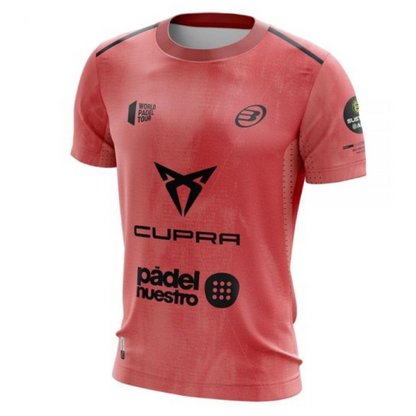 T-shirt Bullpadel Replica Juan Tello Moare rouge