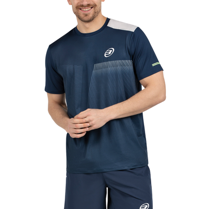 T-shirt Bullpadel Motril Bleu Marine