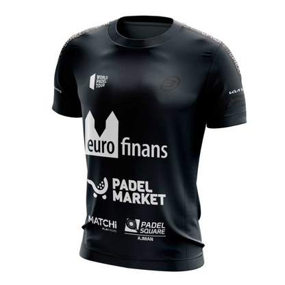 T-shirt Bullpadel Replica Paquito Navarro Odeon Noir