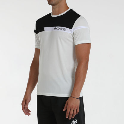 T-shirt Bullpadel Omeya Blanc