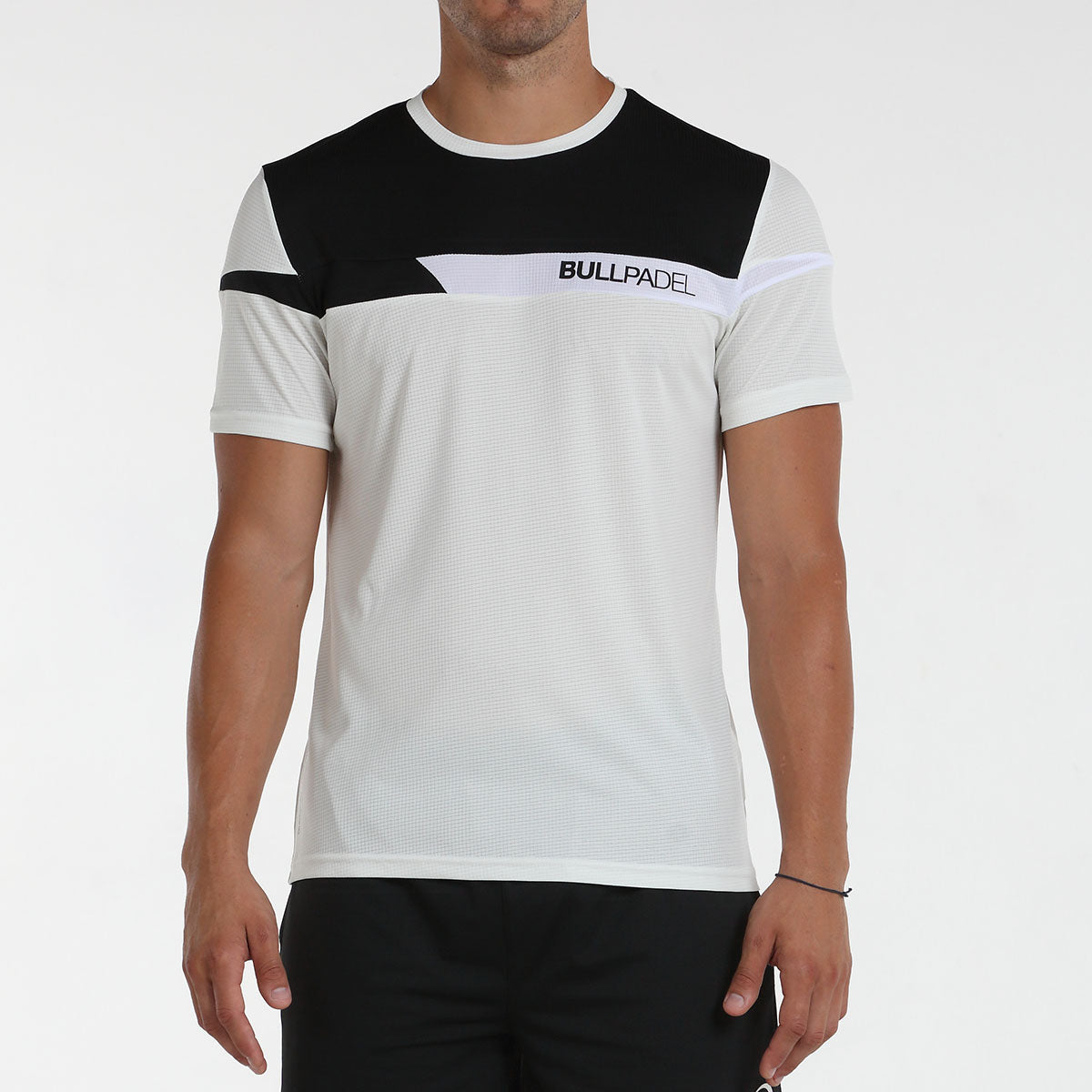 T-shirt Bullpadel Omeya Blanc