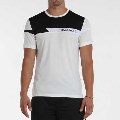 T-shirt Bullpadel Omeya Blanc