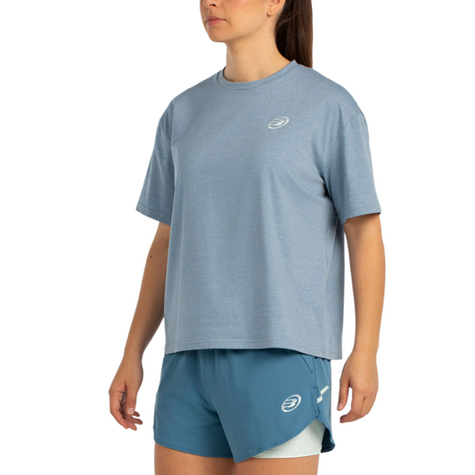 T-shirt Bullpadel Oyeme Bleu Femme