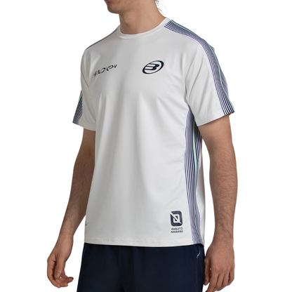T-shirt Bullpadel Replica Paquito 26V Blanc