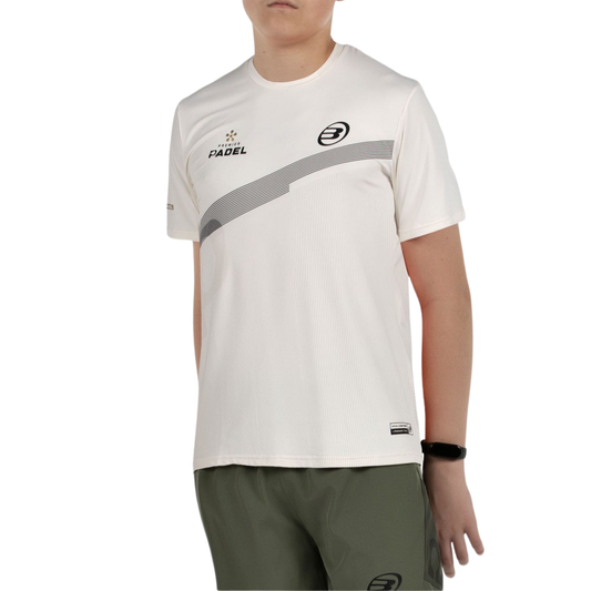 T-shirt Bullpadel Patos Blanc Junior