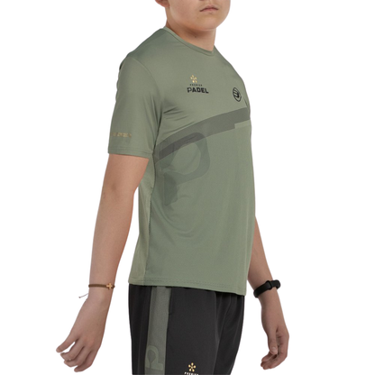 T-shirt Bullpadel Patos Kaki Junior