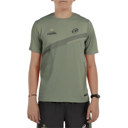 T-shirt Bullpadel Patos Kaki Junior