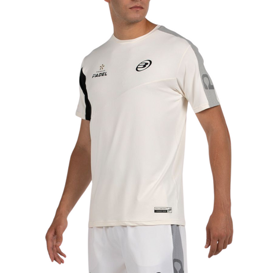 T-shirt Bullpadel Pocate Blanc