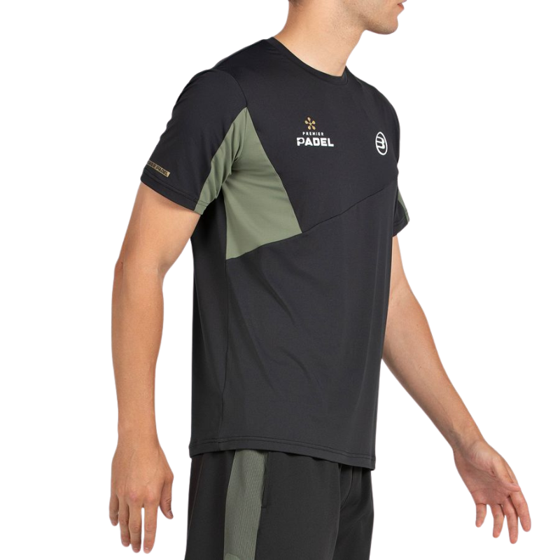 T-shirt Bullpadel Pocate Noir