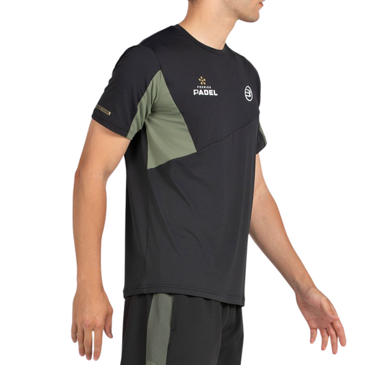 T-shirt Bullpadel Pocate Noir