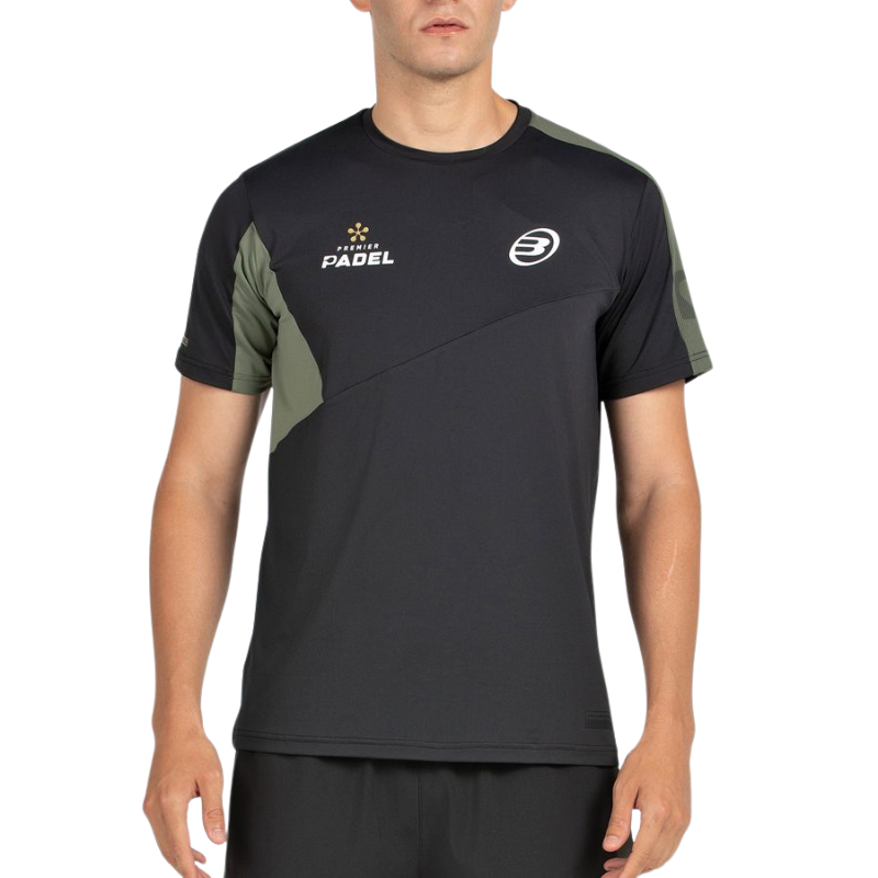 T-shirt Bullpadel Pocate Noir
