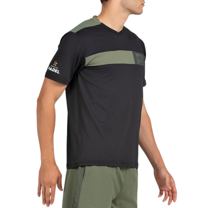 T-shirt Bullpadel Puyo Noir