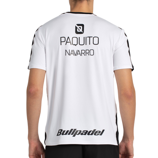 T-shirt Bullpadel Replica Paquito 25I Blanc