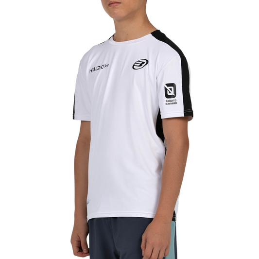 T-shirt Bullpadel Replica Paquito 25I Blanc Junior