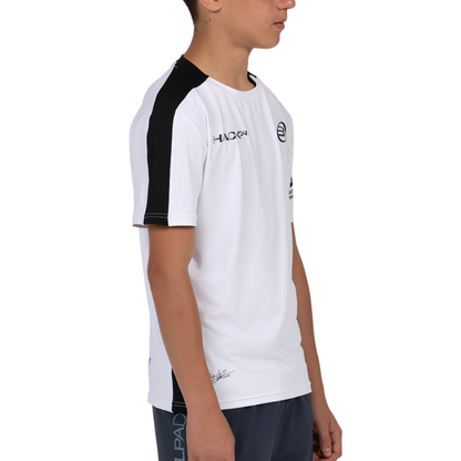 T-shirt Bullpadel Replica Paquito 25I Blanc Junior