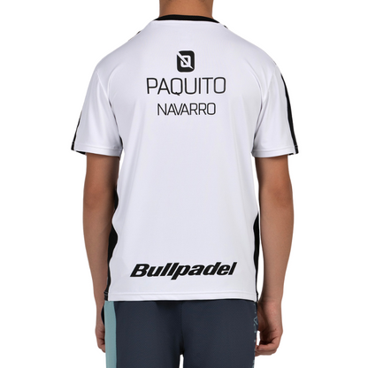 T-shirt Bullpadel Replica Paquito 25I Blanc Junior