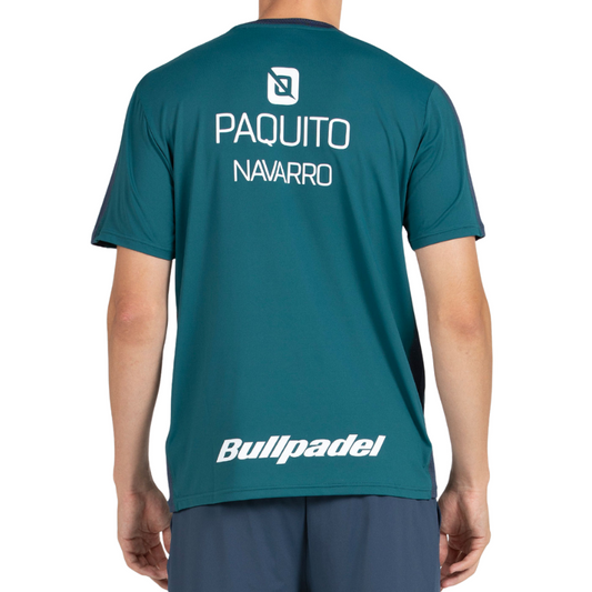 T-shirt Bullpadel Replica Paquito 25I Vert