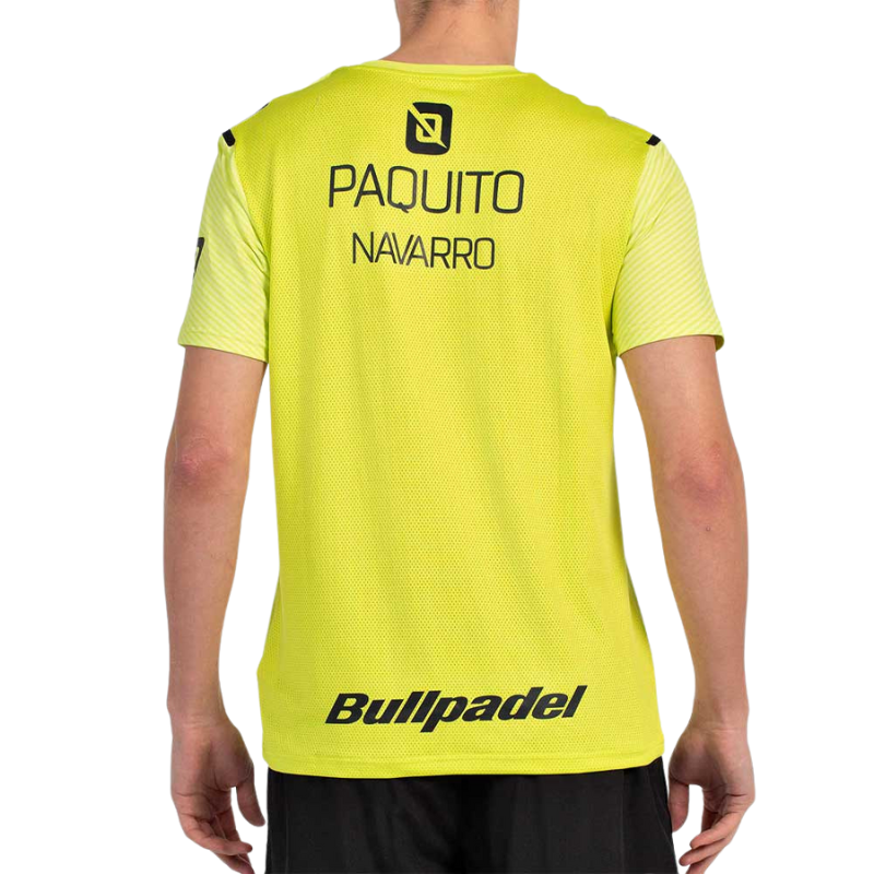T-shirt Bullpadel Replica Paquito 25V Jaune Junior