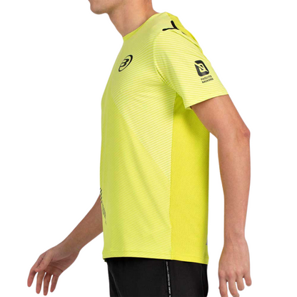 T-shirt Bullpadel Replica Paquito 25V Jaune