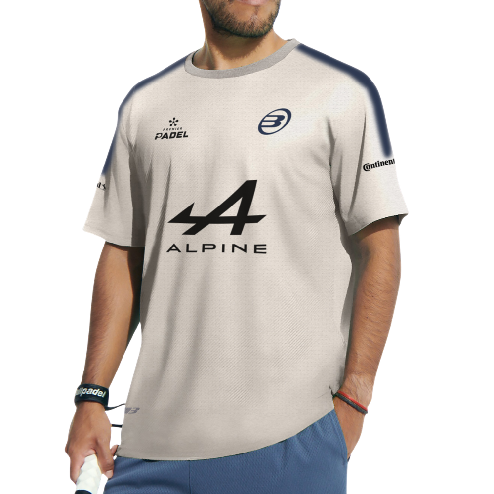 T-shirt Bullpadel Replica Chingotto Montse Gris