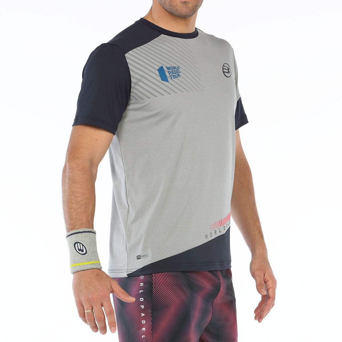 T-shirt Bullpadel Ricione Gris