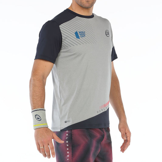 T-shirt Bullpadel Ricione Gris