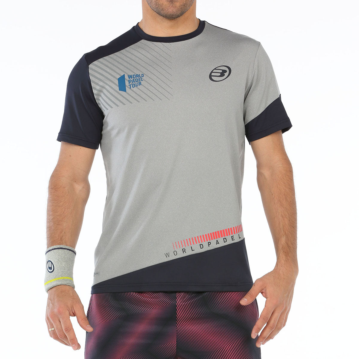 T-shirt Bullpadel Ricione Gris