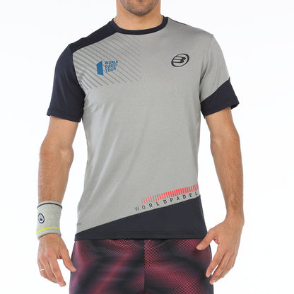 T-shirt Bullpadel Ricione Gris
