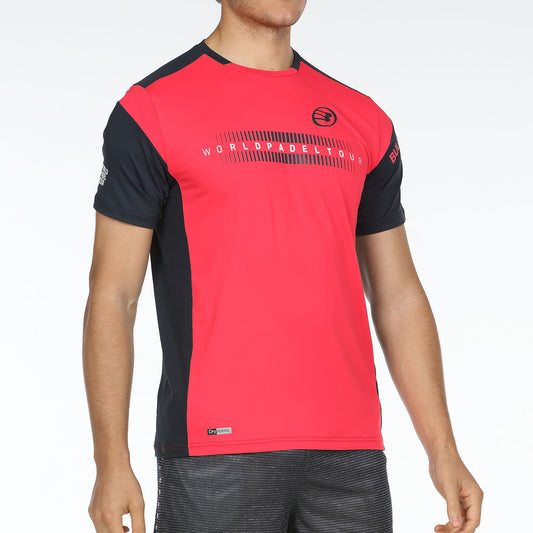 T-shirt Bullpadel Ride Rouge