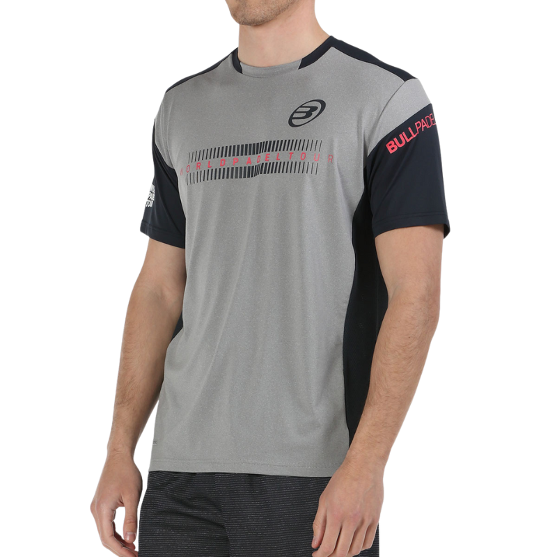 T-shirt Bullpadel Ride Gris