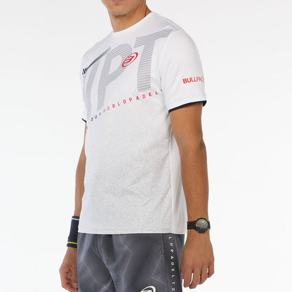 T-shirt Bullpadel Riter Blanc