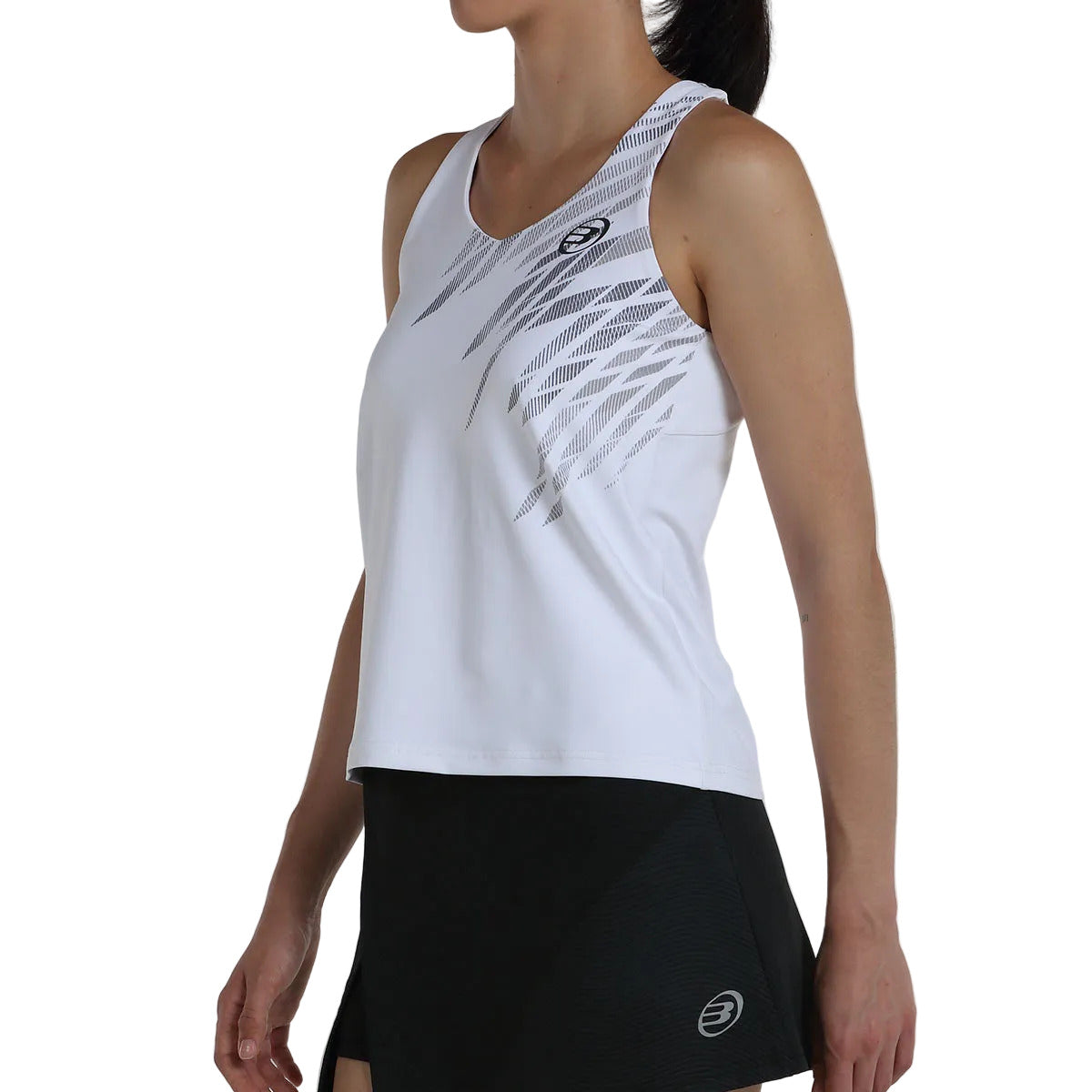 T-shirt Bullpadel Rizon Blanc 3q - Esprit Padel Shop