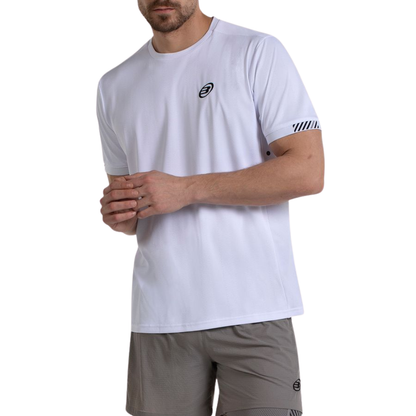 T-shirt Bullpadel Tariel Blanc