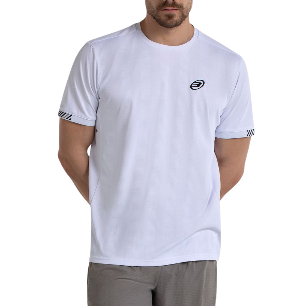 T-shirt Bullpadel Tariel Blanc