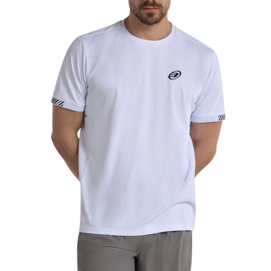 T-shirt Bullpadel Tariel Blanc