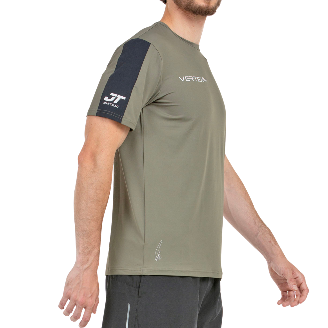 T-shirt Bullpadel Replica Tello 25V Kaki