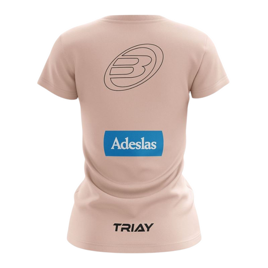 T-shirt Bullpadel Replica Gemma TRIAY Yeco saumon Femme