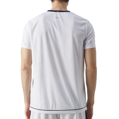 T-shirt Fila Elias Blanc